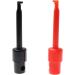 ZRM&E 10pcs Long Tip Plastic Fly Hook Hackle Pliers Set for Fly Fishing - Red and Black Feather Clips for Nymph Flies - Buy Online on SooperMarket.com