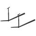 Tinfomyou Surf Paddle Board Storage Rack Double SUP Adjustable Surfboard Ceiling Rack Hanger Overhead Mount for Garage and Indoor
