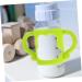 ibasenice 2pcs Silicone Bottle Handle Bottle Handle Milk Bottle Accessories Milk Bottle Handles Silicone Bottle Handle Milk Bottle Grips Feeding Bottle Newborn Feeder 13.00X7.00X6.50CM Assorted Color - Buy Online on SooperMarket.com