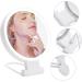 Ruuizksa 10X Magnifying Makeup Mirror with Lights and Magnification 3 Colors Desktop LED Mirror and Vanity Mirror for Travel - Buy Online on SooperMarket.com