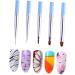 FOMIYES 1pc Fingernail Brush Nail Painting Pens Acrylic Painting Brush Nail Pen Nail Dotting Pen Finger Nail Brushs Nail Blending Brush Manicure Brush Nail Design Pen Mix Manicure Tools 16.6*1cm Picture 3 - Buy Online on SooperMarket.com