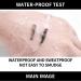 Go Ho Matte Black Gel Eyeliner - Water-proof, Smudge-proof, Long Lasting Cream Eyeliner with Brush - 1Black - Buy Online on SooperMarket.com