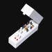 30 Holes Nail Drill Holder Nail Grinding Head Storage Box Nail Cutter Bit Holder Nail Cutter Bit Storage Box for Nail Cutter Attachment Bit Dustproof