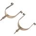 ZJchao Salmue Horse Spurs West Cowboy Horse Boot Spurs Decoration Western Spurs Rust Proof Toxic Free Vintage Zinc Alloy Horse Spurs with Gear for Men - Buy Online on SooperMarket.com
