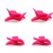 esowemsn 4Pairs of (classic style and dramatic syle) Silicon Wing Eyeliner Stamp Eyeshadow Stencil Models Wing Style Eye Liner Stamp Makeup Template Shaper Beauty Tool Accessories