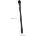 Baluue 40 Pcs Double Eye Shadow Makeup Eye Shadow Brush Applicator Blending Brush Eyeshadow Plastic Black - Buy Online on SooperMarket.com