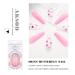 Aksod Pink Gradient Press on Nails with Butterfly Glitter Long Square Coffin False Nails for Women and Girls - Buy Online on SooperMarket.com