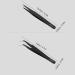 Premium Stainless Steel Tweezers Set - 4 Precision Polishing Antistatic Tweezers for Beauty & Personal Care - Buy Online on SooperMarket.com
