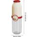 Finlalo Travel Case for Toothbrushes | Portable Toothpaste Container & Holder | Ideal for Travel Camping School & Business - Buy Online on SooperMarket.com