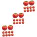 Warmhm 30 Pcs Imitation Tomato Artificial Lifelike Tomato Faux Plants Fake Tomato Prop Small Tomato Prop Artificial Plants Cherry Tomatoes Home Decor Pumpkin Decor Pillar Fake Apple Foam