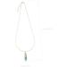 KALLORY 1pc Crystal Rough Necklace Healing Crystal Necklace Clavicle Chain Neck Decoration Grace Miss Tennis - Buy Online on SooperMarket.com