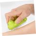 SECFOU Hippo Shaped Head Shower for Exfoliating and Massaging - Green Cap for Baby, Body, and Scalp Care - Buy Online on SooperMarket.com