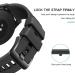 Silicone Fastener Rings for Garmin Forerunner 935/945 Bands - 6 Black Replacement Security Loop Keepers - Buy Online on SooperMarket.com