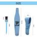 Buy Portable Razor Travel Case | Silicone Razor Protective Cover & Cleaning Brush - International Shipping - Buy Online on SooperMarket.com