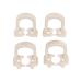 4 Professional Tooth Matrices & DAM Clamp-Barrier Clips - Enhance Dental Care Accessories - Buy Online on SooperMarket.com