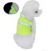 Buy Villcase Reflective Safety Vest for Dogs | High Visibility Breathable Summer Clothing | Fluorescent Yellow Size L | Ideal for Walking Running Hiking - Buy Online on SooperMarket.com