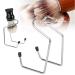Premium Iron Alloy Razor Brush Holder - Stylish Shaving Brush Organizer for Bathroom | Ship Worldwide - Buy Online on SooperMarket.com