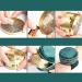Torribala Green Velvet Bag - Smokeless Moxibustion Box for Chinese Acupuncture & Meridian Heating Therapy for Women | International Shipping Available - Buy Online on SooperMarket.com