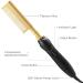 Buy Hot Comb Electric Straight Comb - Hair Curler & Straightener with US Plug | Fast International Shipping - Buy Online on SooperMarket.com