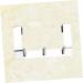 Baluue Clothes Hanger 2pcs Stainless Steel Hooks Coat Hanger Hook for Door Hook Hanger Metal Bedroom Door On The Door Coat Hooks - Buy Online on SooperMarket.com