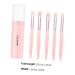 Buy Eye Shadow Brush Set - Eyeliner & Makeup Brush Holder Kits | Pink ABS Handle | International Shipping - Buy Online on SooperMarket.com