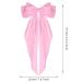 Shop Wllhyf Pink Hair Clips - 90s Satin Loop Hairpins for Women & Girls | Perfect for Parties & Everyday Style - Buy Online on SooperMarket.com