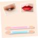 BELLIFFY 24pcs Eye Shadow Applicator Cosmetic Eye Brushes Double Head Eyeshadow Brush Eyeshadow Sponge Brush - Buy Online on SooperMarket.com