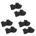 Healeved 6 Pairs Foot Heel Cover Cup Protector Heel Sleeves for Cracked Heels Plantar Fascitis Socks Hydrating Socks Plantar Socks Warm Socks Toeless Socks Ripstop Socks Keep Warm