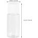 Buy Kallory 25 Mini Sample Bottles 10ml - Refillable Transparent Cosmetic Containers for Shampoo & Lotion - Ideal for Travel & Samples - Buy Online on SooperMarket.com
