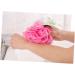 Angoily 6 Pcs Mesh Bath Sponge Set - Exfoliating Loofah Mitts & Body Poufs for Spa Quality Clean | Ideal for Beach & Bath - Buy Online on SooperMarket.com