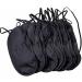 10Pcs Black Sleep Eye Masks - Comfortable Shade Cover for Night Sleeping and Travel Aid - Buy Online on SooperMarket.com