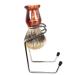 Beavorty Razor Brush Stand Shaving Holder Shaving Brush Rack Shaving Brush Accessory Toothbrush Kit Coat Hanger Stand Safety Razor Rack Razor and Brush Stand Tool