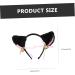 PLAFOPE 1 Set Cat Ears Headband Animals Ear Headband Animals Tail Prop Animal Cosplay Accessories Festival Tail Decor Costume Party Prop Party Decors Dress up Costume Animal Ear Hairband - Buy Online on SooperMarket.com
