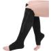 Buy Compression Socks for Men & Women - Zippered Calf & Knee Support Varicose Relief (Black L/XL) - Buy Online on SooperMarket.com