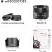 Meike 85mm f1.8 Telephoto Lens for Canon EOS EF Mount Digital SLR Camera | Full Frame Auto Focus | Compatible with APS-C Bodies | 1D 5D3 5D4 6D 7D 70D 550D 80D - Buy Online on SooperMarket.com