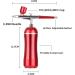 Handheld Paint Sprayer Cordless Airbrush Kit High PSI Compressor Large Air Flow Dual Action Spray Gun for Art Model Body Paint Artist Makeup Nail - Buy Online on SooperMarket.com