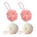 OSALADI 4pcs Pumpkin Bath Flowers Exfoliate Sponge Pouf Loofahs Loofah Sponge Bath Sponge Pouf Shower Pouf Shower Srubber Body Bath Loofah Portable Bath Ball Bath Products Japanese Toddler