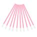 NOLITOY 100pcs Disposable Lip Brushes Lip Wands Applicators Lipstick Lip Gloss Makeup Brushes for Lipstick and Lip Gloss