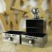 A Set of My First Tooth & Curl Trinket Boxes Tin Baby Keepsake Christening Boy Girl Gift - Antique Silver 4 - Buy Online on SooperMarket.com