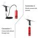 Paint Sprayer Cordless Airbrush Kit with Gravity Trigger Type Spray Gun for Art Model Body Paint Artist Makeup Nail Tattoos Cake Tools for Painting Ceilings Fences cabinets Tm80s Red B - Buy Online on SooperMarket.com