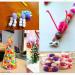 3300pc 1cm Assorted Pompoms Multicolor - Arts & Crafts Fuzzy Pom Poms Balls - Buy Online on SooperMarket.com