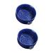 Beavorty 2 Stk Razor cup shell antique shaving shell Razor shell shell for shaving brush car razor foam shaving soap shell ceramic shaving foam shell 11.5x11.5cmx2pcs bluex2stk