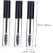 PLAFOPE 6pcs Eyelash Solution Bottle Portable Bottle Mascara Vials Bottle Empty Mascara Tube Plastic - Buy Online on SooperMarket.com