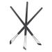 Baluue 3pcs Set Eyeliner Applicator Tool Eyebrow Concealer Eye Liner Brush Concealer Brush Eye Brush Wood
