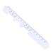 4-Piece Pupil Gap Ruler Set - White Straight Edge PD Measurement Tool for Easy Eye Distance Assessment - Buy Online on SooperMarket.com