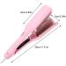 Rommantic French Egg Roll Curling Iron Egg Roll Hair Waving Iron Hair Curler Styling Tools Crimper Hair Iron Hair Waving Curling Wand US Purple - Buy Online on SooperMarket.com