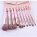 Buy DFHBFG Set of 10 Portable Makeup Brushes - Lip Concealer & Eye Shadow Tools | International Shipping Available - Buy Online on SooperMarket.com