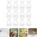 OSALADI 300 Pcs Adhesive Wire Holder Suction Cup Holder Cord Holders Plant Fixing Tools Power Cable To Climb 3.5X2X2CM White - Buy Online on SooperMarket.com