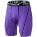 szxiten Men's Compression Workout Set - Purple, X-Large | Gym Tights & Short Sleeve Shirt | Quick Dry Base Layer Sportswear - Buy Online on SooperMarket.com