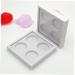 HAPINARY 2pcs 4 Makeup Accessories Aluminum Tin Jars Eyeshadow Containers Empty Eyeshadow Tins Empty White - Buy Online on SooperMarket.com